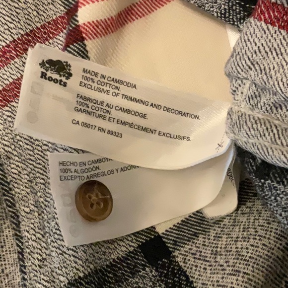 ROOTS Tunic/Shirt sz XS almost new - Picture 7 of 7